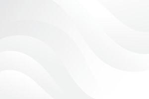 Abstract background white and gray with wave effects vector