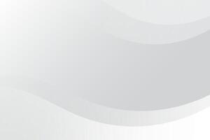 Abstract background white and gray with wave effects. Modern abstract design concept for templates vector