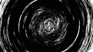round circle grunge background texture hand drawing sketch messy desperate hopeless mood vector