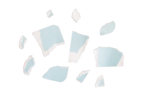abstract torn paper isolated element png