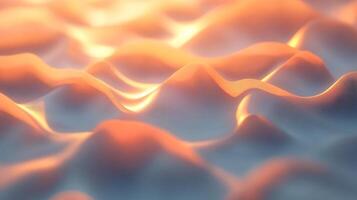 The image is a close up of a sandy beach with a warm photo