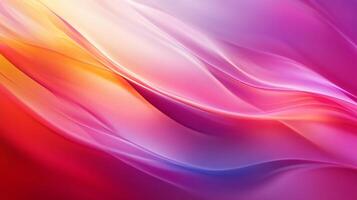 A colorful, abstract background with a pink and purple wave photo
