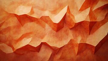 Warm-toned abstract design features geometric shapes and patterns, creating an intriguing and visually stimulating digital artwork. photo