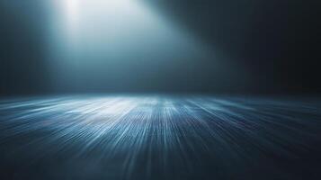 Abstract Blue and Gray Gradient with Spotlight - Captivating studio shot with blue and gray gradients. Ideal for backgrounds, presentations, and visuals. photo