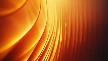 Warm, glowing orange lines cascade and curve, creating a dynamic and abstract design with a sense of fluid movement and vibrant energy. photo