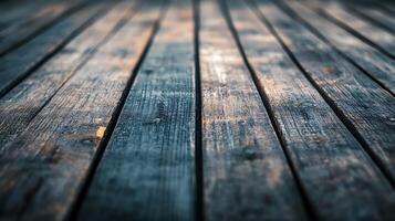 Rustic wooden planks create a compelling background. The textured boards offer a timeless aesthetic with weathered charm and natural beauty. photo