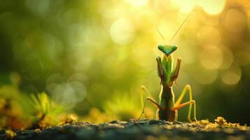 Mantis praying mantis bug photo