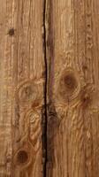 A well-detailed capture of pine wood, emphasizing the characteristic knots and flowing grain patterns. photo
