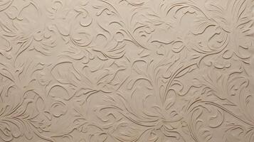 A refined macro image showcasing the delicate patterns of embossed paper. photo