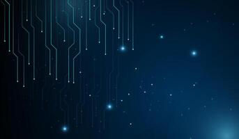 a dark background design, A modern Technology Background in , Illustration design. An abstract technology futuristic design with glowing blue circuit-like lines vector