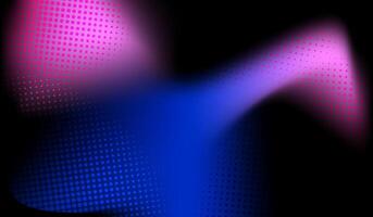 A 3Ds digital halftone pattern consisting a deep blue background. abstract design creates a futuristic and stylish aesthetic, and illustration vector