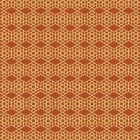pattern abstract hexagon. Brown square gradient light line pattern background vector