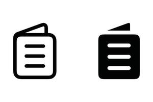 restaurant menu icon. symbol for mobile concept and web design. illustration vector