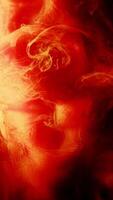 ink swirling flow red spreading animation effect video