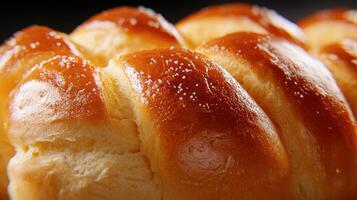 A close up of a loaf of bread photo