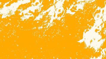 Yellow background filled with white stains and many small dots. vector