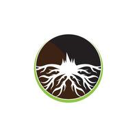 A logo for a company that has roots vector
