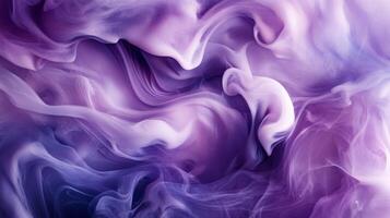 Dreamy lavender swirls and wisps create a calming ethereal effect for modern design projects photo