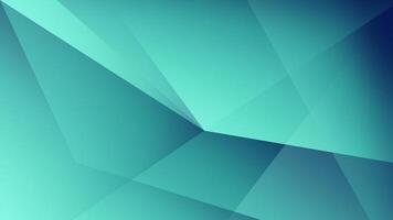 Abstract Geometric Gradient Background With Cool Blue and Green Tones vector