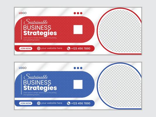 Professional creative corporate fb or facebook cover design