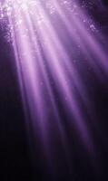 Radiant Streams of Lavender Light Abstract Background with Subtle Particle Accents photo