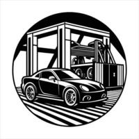 Auto Service Branding vector