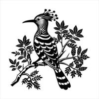 Bird With Loud Call Icons and vector