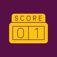 Scoreboard trendy art attractive abstract illustration colorful useful design vector