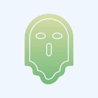 Horror trendy art cute abstract illustration colorful useful design vector