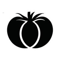 Tomato icon set tomato vegetable symbol in filled vector