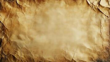 Burned parchment texture background photo
