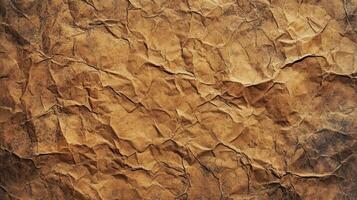 Crumpled paper texture background photo