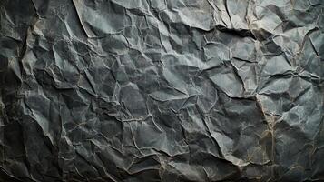 Crumpled paper texture background photo