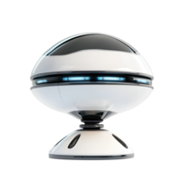 a futuristic spaceship on transparent background png