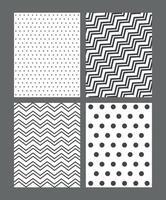 Seamless pattern of cute shapes set, design for decoration, wrapping paper, print, fabric or textile, stylish collection, lovely cards vector