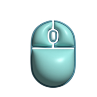 Blue Computer Mouse Icon Modern Input Device Symbol png