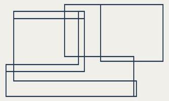 A blue and white square with a line through it vector
