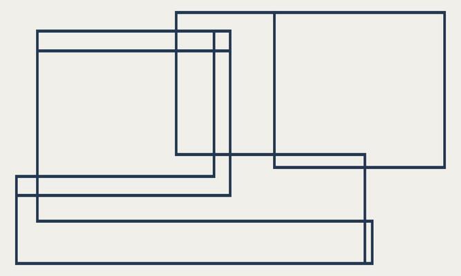 A blue and white square with a line through it