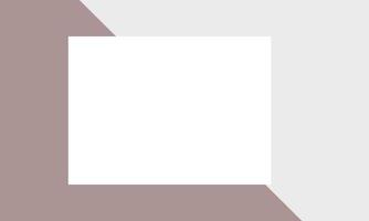 A white square on a brown and white background vector