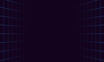 Dark Blue Abstract Luxury Background with Soft Glowing Lines vector
