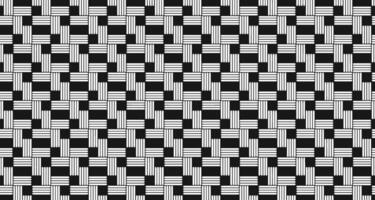 pattern of black lines creating a woven or checkered effect vector