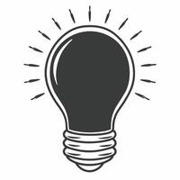 Abstract lightbulb with bokeh effect representing ideas and innovation in business concept as An artistic depiction of a lightbulb overlaid with soft bokeh lights symbolizing ideas Square Square vector