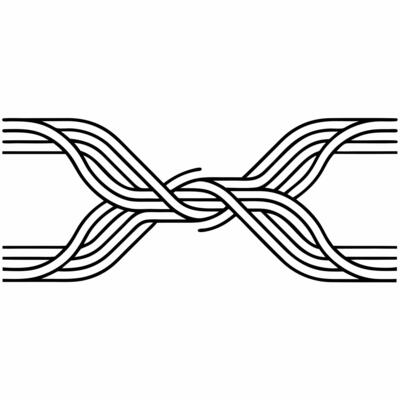 Abstract wave lines with bokeh effect representing data flow and business communication concept as A soft abstract image featuring flowing wave lines intertwined with bokeh lights Square Set 2 Square