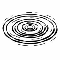 Abstract white ripples concept as Wide shot of abstract white ripples on a calm surface Camera slowly moves across the ripples suggesting tranquility Represents emotional calm fo Square Square vector