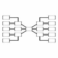 AI powered ESG community decision tree concept as Macro view of an decision tree with branches representing various ESG and community choices Camera moves along the b Square Square vector