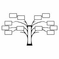AI powered ESG decision tree concept as Macro view of an decision tree with branches representing various ESG choices Camera moves along the branches revealing outcom Square Square vector