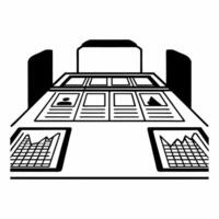 Analysts interpreting conflicting poll data concept as Medium shot of political analysts intensely discussing conflicting poll data Camera pans across a table covered in reports a Square Square vector