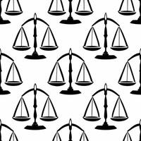 Balance scale outline tiles concept as Seamless pattern of simple white outlines depicting balance scales Camera slowly pans across the tiles emphasizing equilibrium Represents m Square Square vector