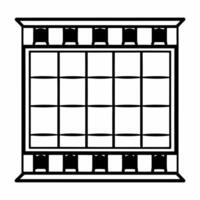 Blurred campaign war room with strategy board concept as Wide shot of a slightly out of focus campaign war room with a prominent strategy board Camera slowly pans across the room Square Square vector