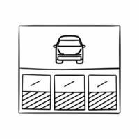 Candid Car Dealership Interaction concept as A candid shot of a salesperson showing a car to a customer at a dealership with a white background The camera captures from an over th Square Square vector